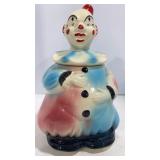 1950s American Bisque Clown Cookie Jar