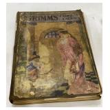 Antique Grimms Fairy Tales Book