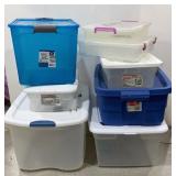 Miscellaneous Storage Totes With Lids