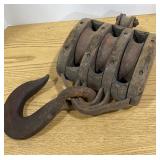 Antique Block & Tackle Pulley