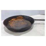 Cast Iron Skillet with Fire Ring