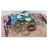 Necklaces, Bangles & Material