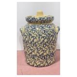 RRP Blue Sponge cookie jar