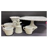 Milk Glass Pieces