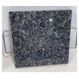 Larvikite Stone Trivet (12x12x1)