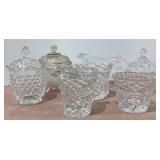 Clear Glass Covered Candies