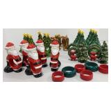 Christmas Porcelain Napkin Rings