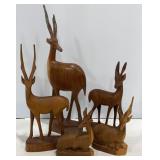 Hand Carved Antelope