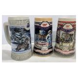 Miller American Achievement & Holiday Steins