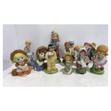 Hand Painted Porcelain Figurines