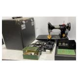 Antique Singer Featherweight Sewing Machine