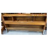 Vtg Cherry Traditional King Size Headboard