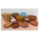 Planters & Terracotta Trays