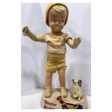 VTG Buster Brown POS Advertising Doll