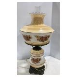 Vtg Hurricane Lamp