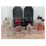 Glass Candle Holders