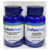 (2) 4oz Crafterï¿½s Choice Fragrance Oils