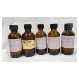 (5) 1.75 & 2oz Fragrance Oils