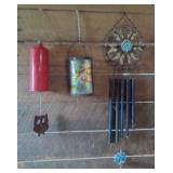 Wind Chimes & Hanging Lantern