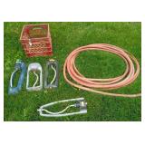 50Ft. Garden Hose & Sprinklers