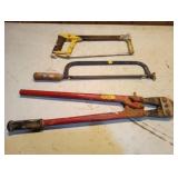 Bolt Cutters & Hacksaws