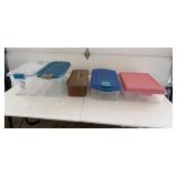 5 assorted totes