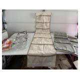 Material closet organizers