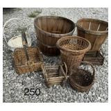 Outdoor baskets,