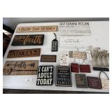 Sayings signs