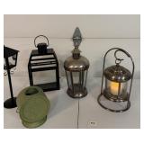 Lanterns, one lights up