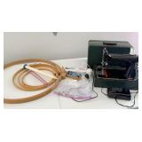Singer portable sewing machine, Antique