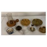 Glass/ceramic/wood taper holders