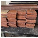 41 pieces treated lumber 30' x 5.5',
