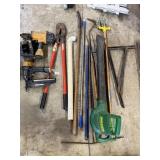 Nail guns, loppers, blower, hand tools