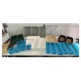 Plastic drawer dividers