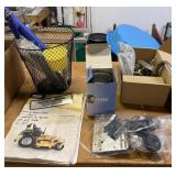 Gutter guards, paint tools, hardware