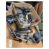 Box of landscaping light parts