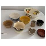Assorted decorative bowls