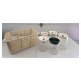 Plastic cannisters