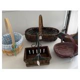 4 handled baskets