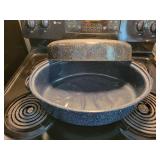 Large granite roaster