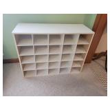 Shoe cubby. 31 x 12 x 24' tall