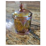 Indiana Glass Harvest Grape canister