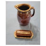 Hull brown drip 9' pitcher