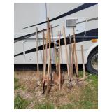 Long handle tools