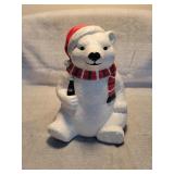 CocaCola Polar bear cookie jar