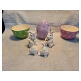 Spring decor. Bunny S&P