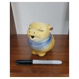 Shawnee Yellow Pig Creamer
