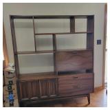 MCM room divider w/ desk