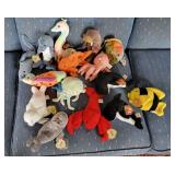 15 TY Sea Creatures Beanie Babies